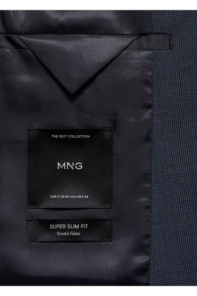 Super ingichka choʻziluvchan mato blazer koʻylagi - 8
