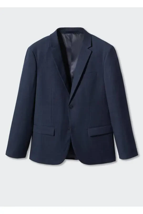 Super ingichka siluetli Blazer palto - 3