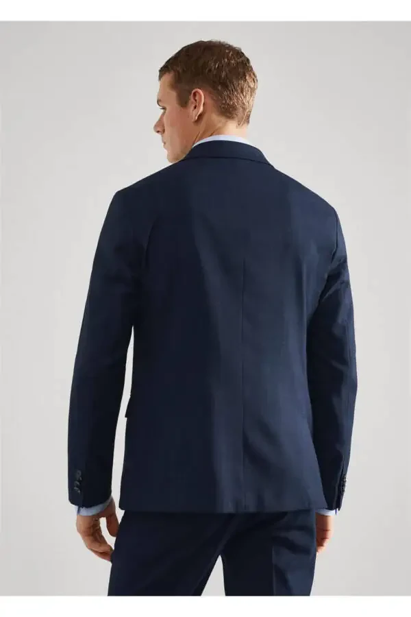 Super ingichka siluetli Blazer palto - 4