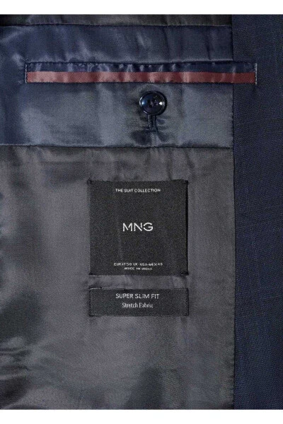 Super ingichka siluetli Blazer palto - 6