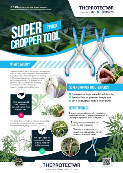 Супер культиватор, гидропонный культиватор, культиватор для гроубокса, кусачки (2 шт.) - 5