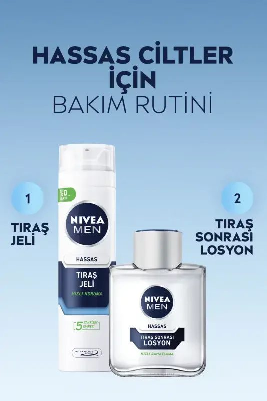 Super Men Sezgir Teriga Keyin Losyon 100 ml, Sezgir Teri Uchun Spirtsiz - 8