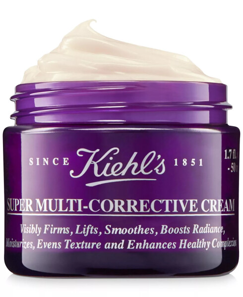 Super Multi-Corrective Anti-Aging Cream for Face and Neck, 1.7-oz. No Color - 1