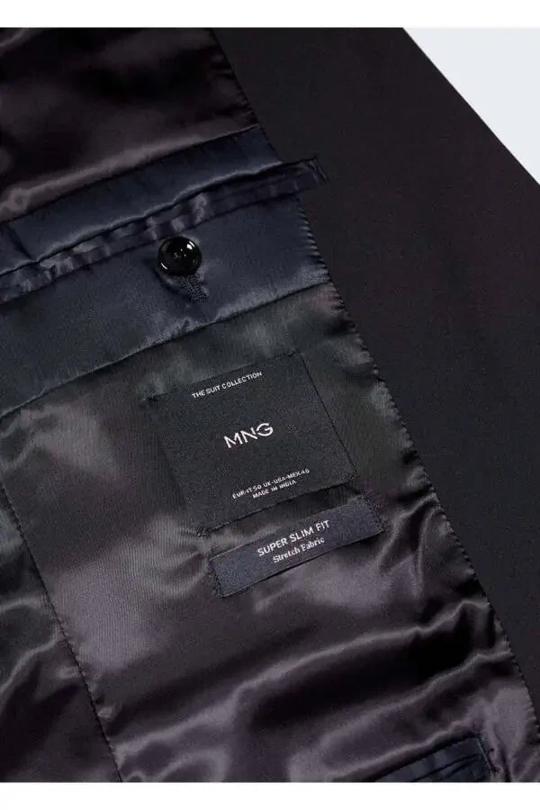 Super Skinny Blazer Jacket - 5