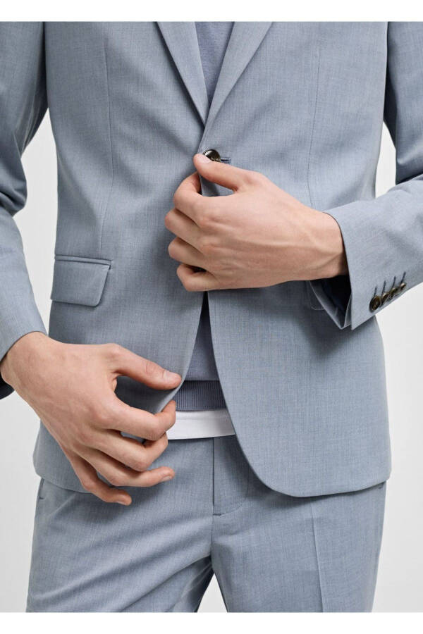 Super skinny blazer with stretch - 8