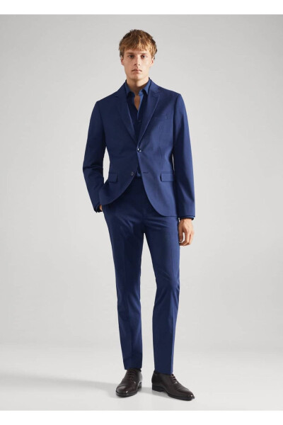 Super Skinny Fit Blazer Jacket - MANGO MAN (1)