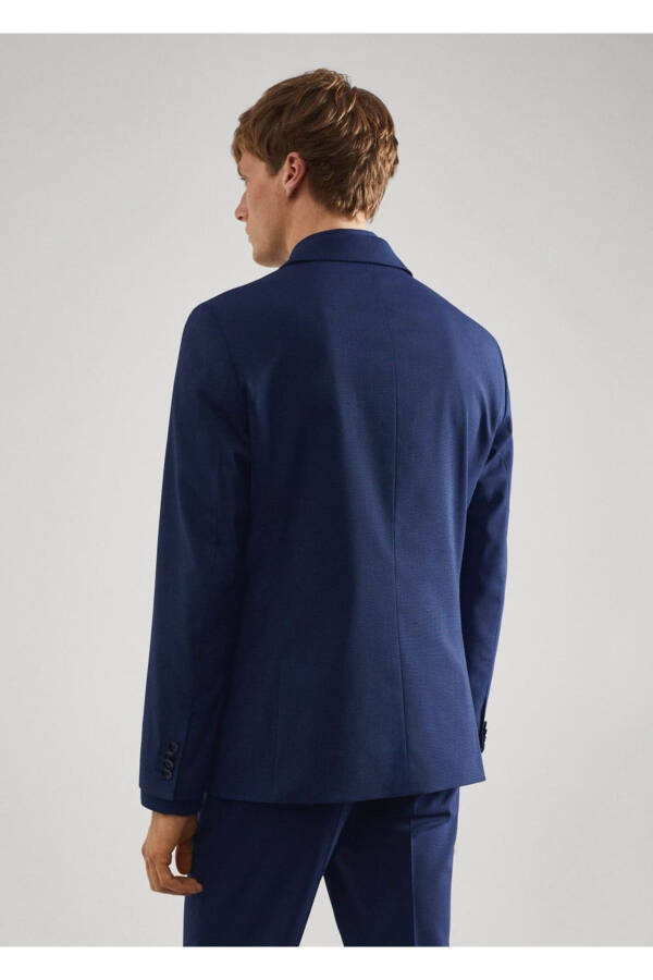 Super Skinny Fit Blazer Jacket - 4