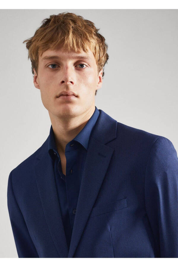 Super Skinny Fit Blazer Jacket - 5