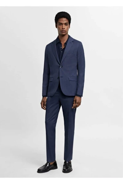 Super skinny fit blazer jacket in stretch - MANGO MAN (1)