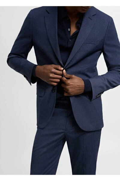 Super skinny fit blazer jacket in stretch - 8