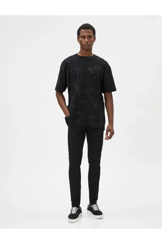 Super Skinny Fit Kot Pantolon - Justin Jean - Siyah - 2