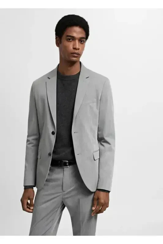 Super Skinny Stretch Blazer - 1