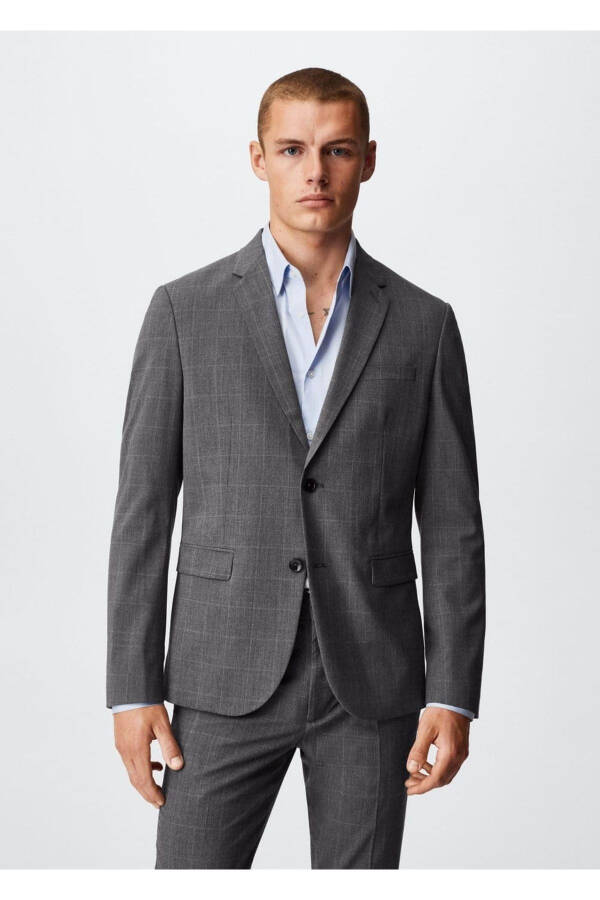 Super Slim Blazer Jacket - 1