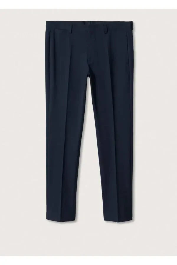 Super Slim Check Tailored Trousers - 3