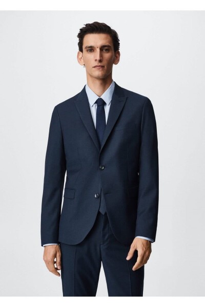 Super Slim Fit Blazer Jacket - MANGO MAN