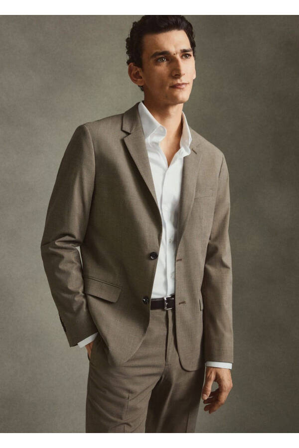 Super Slim Fit Blazer Jacket - 16