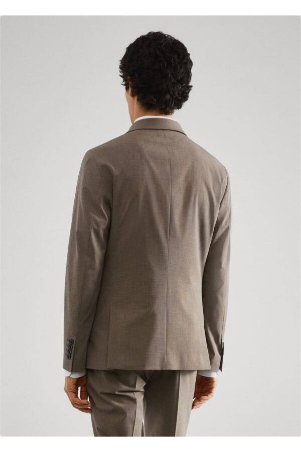 Super Slim Fit Blazer Jacket - 4