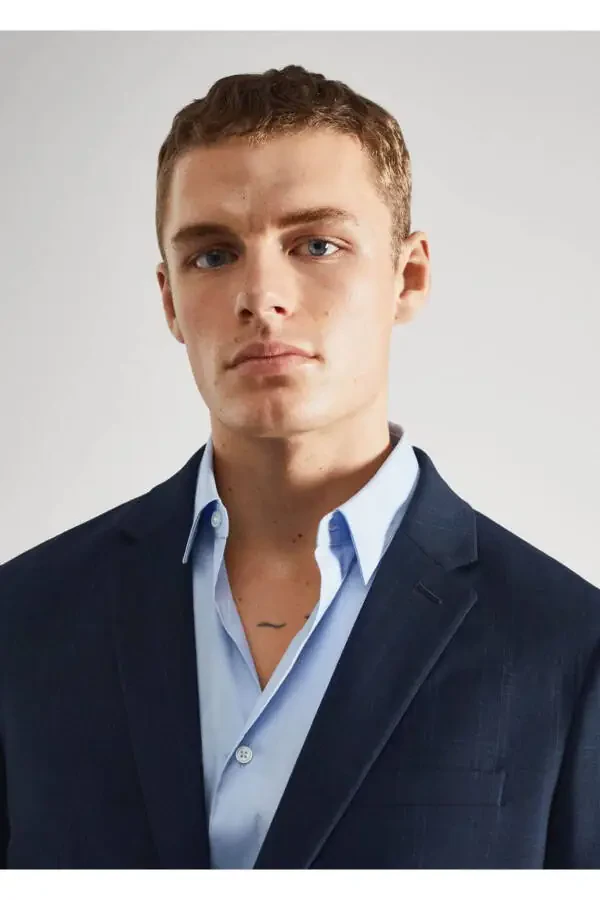 Super Slim-Fit Blazer Jacket - 7