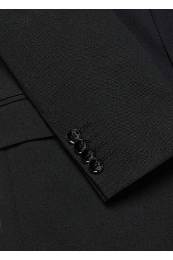 Super slim-fit blazer jacket made from stretch fabric - 5