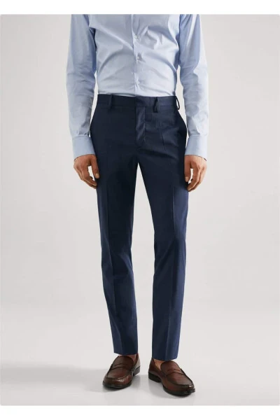Super Slim Fit Dress Pants - MANGO MAN