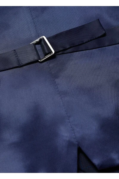 Super Slim Fit Kafesli Jiletka - 6