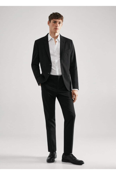 Super Slim Fit Poplin Shirt - MANGO MAN (1)