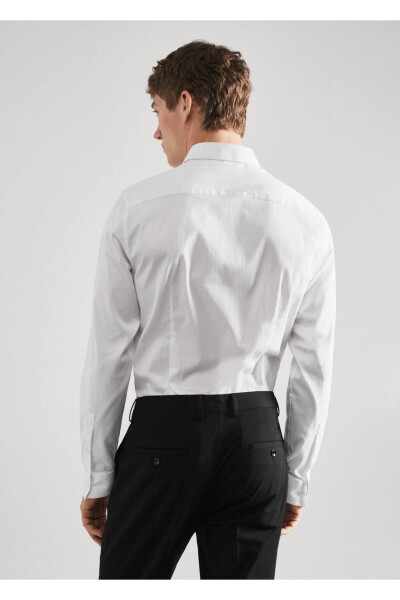 Super Slim Fit Poplin Shirt - 4