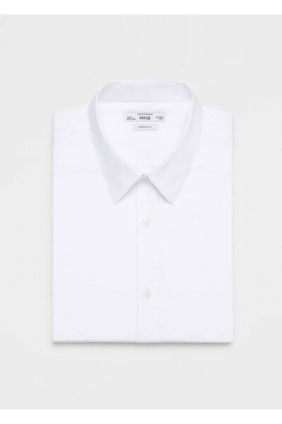 Super Slim Fit Poplin Shirt - 6