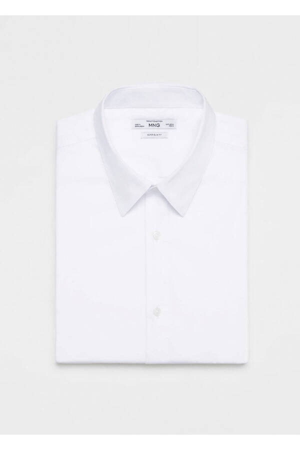 Super Slim Fit Poplin Shirt - 6