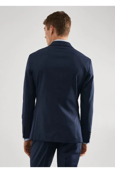 Super Slim-Fit Stretch Blazer Jacket - 4