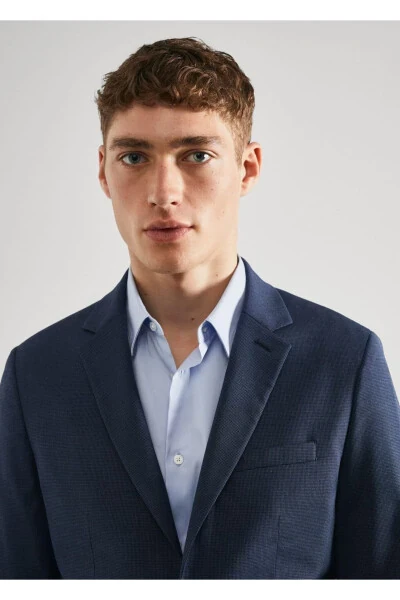 Super Slim-Fit Stretch Blazer Jacket - 7