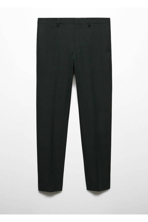 Super Slim Fit Stretch Fabric Dress Pants - 3