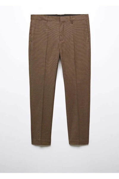 Super Slim Fit Stretch-Fabric Dress Pants - 3