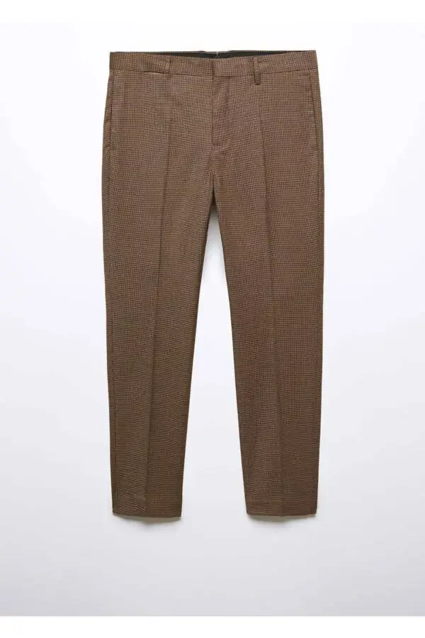 Super Slim Fit Stretch-Fabric Dress Pants - 3