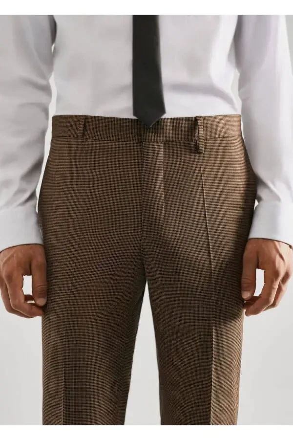 Super Slim Fit Stretch-Fabric Dress Pants - 8