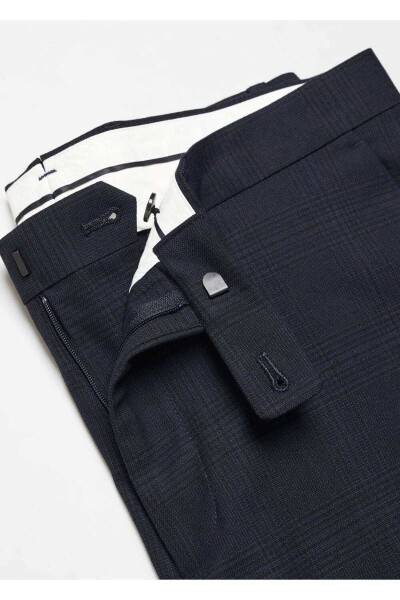 Super slim fit stretch-fabric dress pants - 5