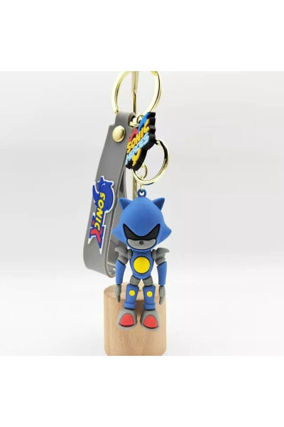 Super Sonic Hedgehog Sonic Grey Keychain And Bag Accessory - 4