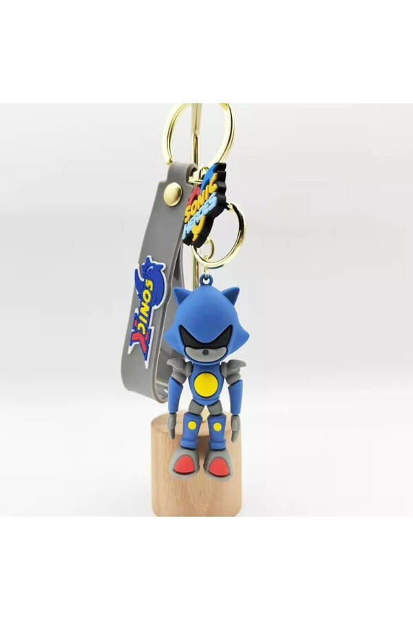 Super Sonic Hedgehog Sonic Grey Keychain And Bag Accessory - 5