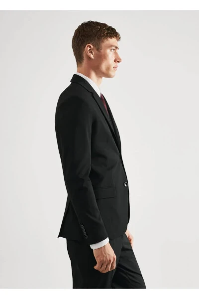 Super Tor Ikkinchi Blazer Jaket - 8