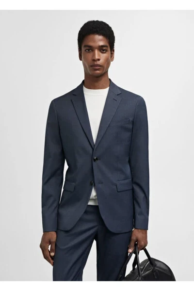 Super tor kesilgan blazer ko'ylagi strech mato - MANGO MAN