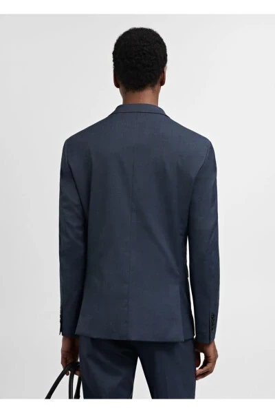 Super tor kesilgan blazer ko'ylagi strech mato - 4