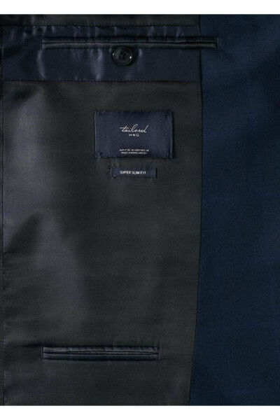 Супер узкий пиджак-блейзер - 5