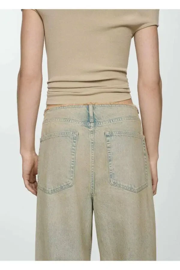 Super wideleg jean trousers - 8