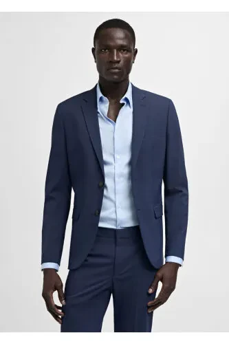 Super yupqa cho'ziluvchan mato blazer pidjak - MANGO MAN