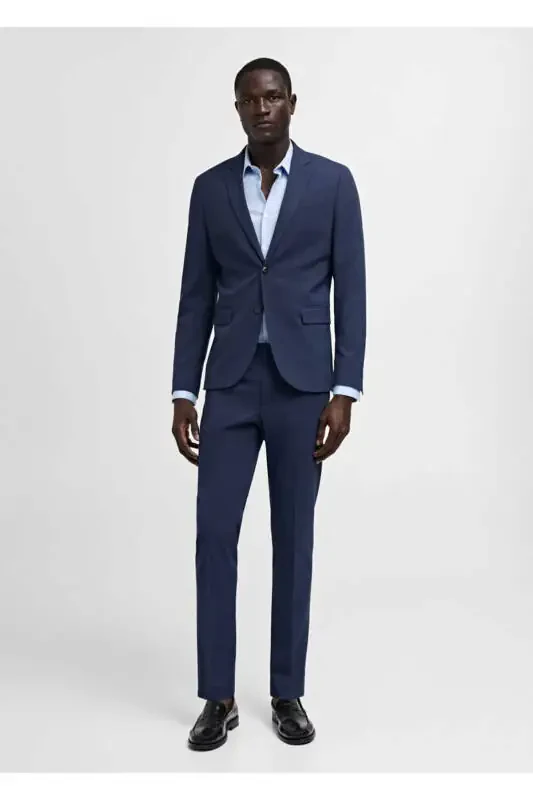 Super yupqa cho'ziluvchan mato blazer pidjak - 2