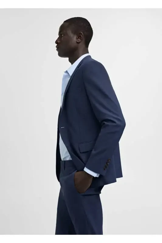 Super yupqa cho'ziluvchan mato blazer pidjak - 5