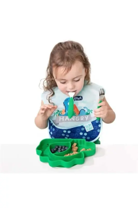Superbib Bib 3-Pack - Hangry, Dinosaurs, Blu - 6