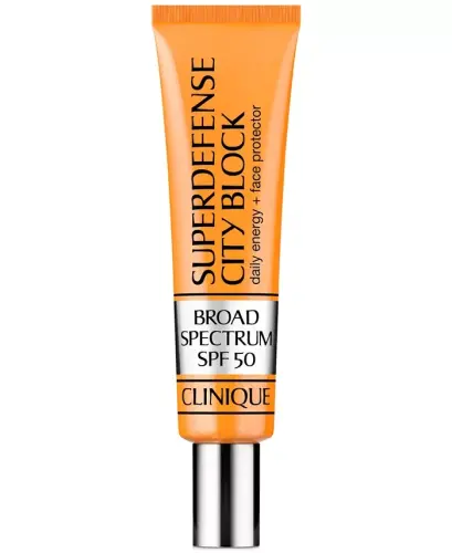 Superdefense™ City Block Broad Spectrum SPF 50 Daily Energy + Face Protector, 1.3 oz.-No Color - 1