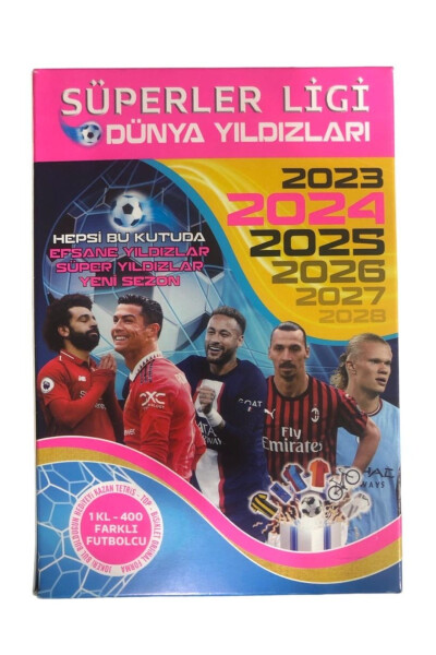 Süperler Ligi Dünya Yıldızları 2023-2027 Orjinal Seri 800 Kart - 6