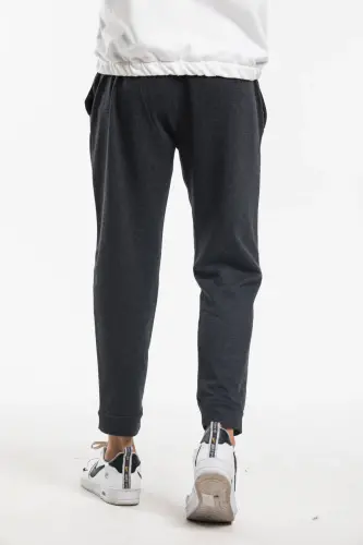 Superlife Erkak Regular Fit Broklyn Baskılı İnce Eşofman Altı SPR 205-ANTRASIT - 3